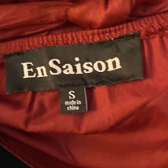 Ensaison women’s NWOT wo cotton, poplin, baby doll top size small no - Picture 7 of 7